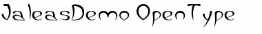 JaleasDemo Regular Font