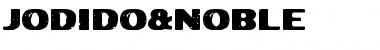 Jodido&Noble Regular Font