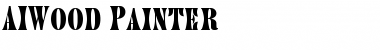 AIWood Regular Font