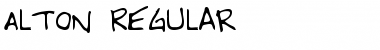 Alton Regular Font