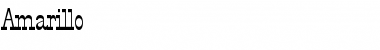 Amarillo Regular Font
