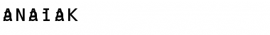 anaiak Regular Font