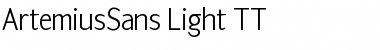 ArtemiusSans Light TT Regular Font