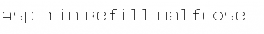 Aspirin-Refill Regular Font