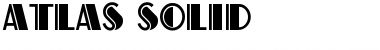 Atlas Solid Font