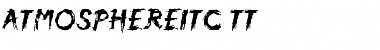 AtmosphereITC TT Regular Font
