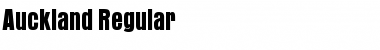 Auckland Regular Font