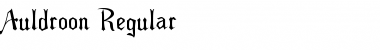 Auldroon Regular Font