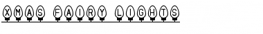 Xmas Fairy Lights Regular Font
