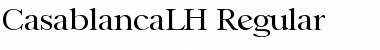 CasablancaLH Regular Font