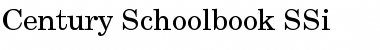 Century Schoolbook SSi Regular Font