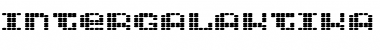 Intergalaktika Regular Font