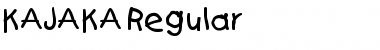 KAJAKA Regular Font