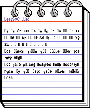 AfetSPC Bold animated font preview