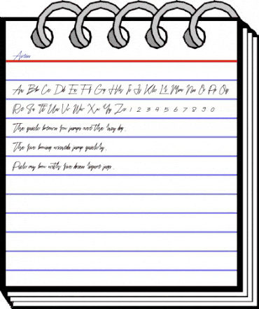 Airin Regular animated font preview