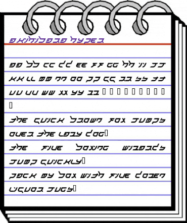 akihibara hyper Regular animated font preview