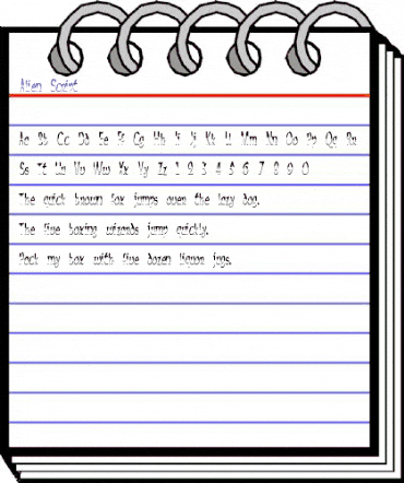 Alien Script Regular animated font preview