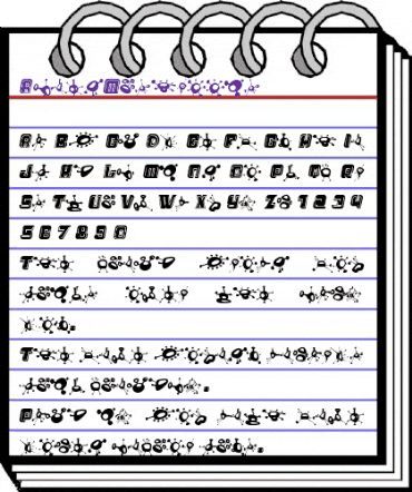 AlienMushrooms Regular animated font preview