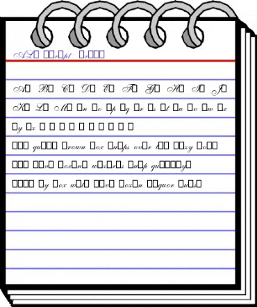 ALS Script (Tri1 Regular animated font preview