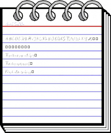 Arandalle Script Regular animated font preview