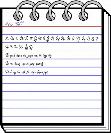 Arlaya FREE Regular animated font preview