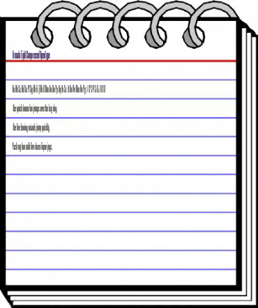 Armada LightCompressed animated font preview