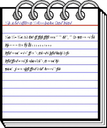 AtmaSerifExp-BoldItalic Regular animated font preview