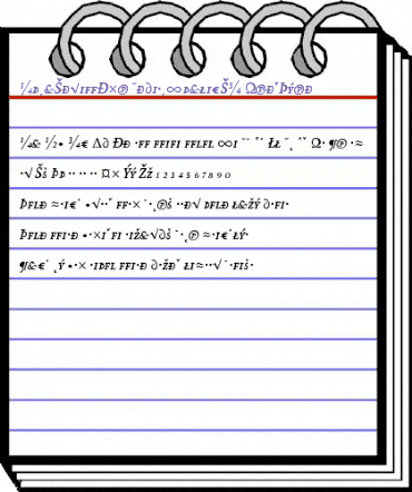 AtmaSerifExp-MediumItalicSC Regular animated font preview