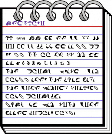 Centauri Bold animated font preview