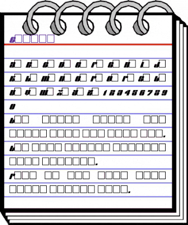 Cessna Regular animated font preview