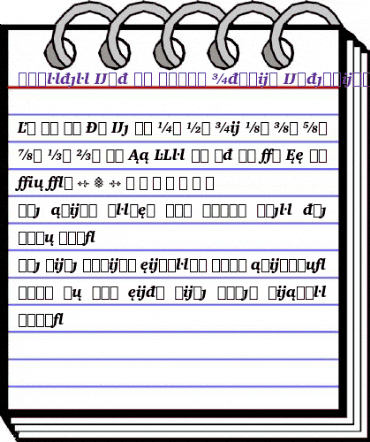 Charter Ext BT Black Italic Extension animated font preview