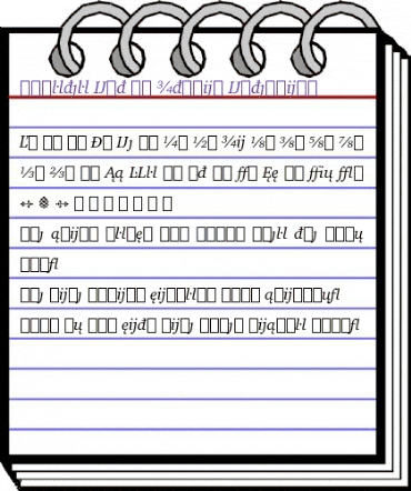 Charter Ext BT Italic Extension animated font preview