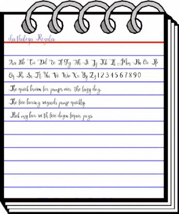 chathaleya Regular animated font preview