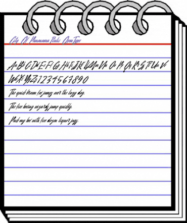 City Of Panonama Italic Italic animated font preview