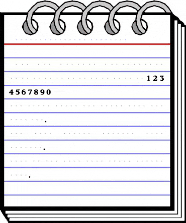 ClaremontBoldTab Regular animated font preview