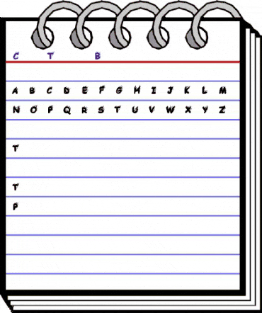 Comic Tragedy Base animated font preview