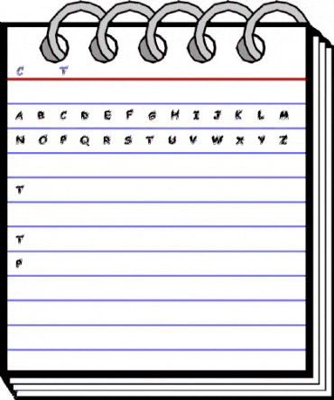 Comic Tragedy Regular animated font preview