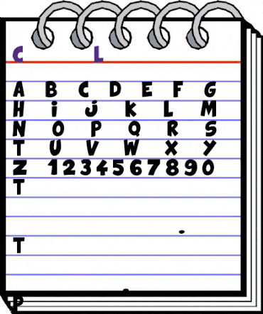 Comix Loud Regular animated font preview