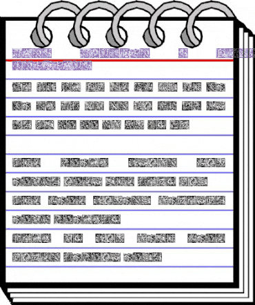 Hans Holbein Regular animated font preview