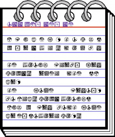 Hippyman Regular animated font preview