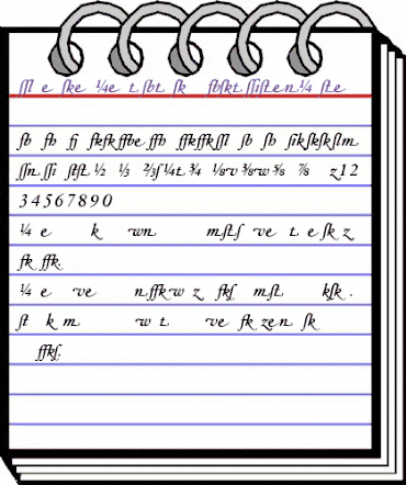 HoeflerText-Italic-Alt Regular animated font preview