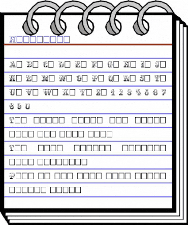 Holtzauer Plain animated font preview