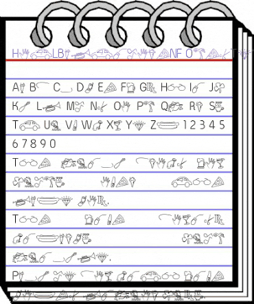 Hot L Baltimore NF Regular animated font preview