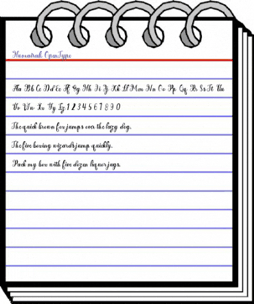 Humairah Regular animated font preview