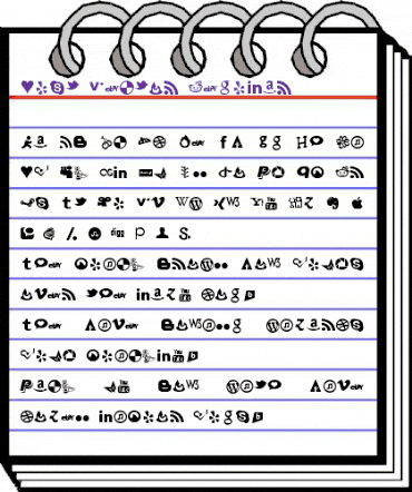 Just Vector Regular animated font preview