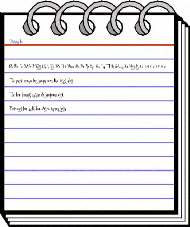 Kaliarta Regular animated font preview