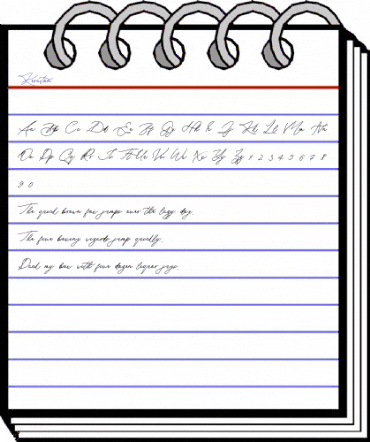 Keraton Regular animated font preview