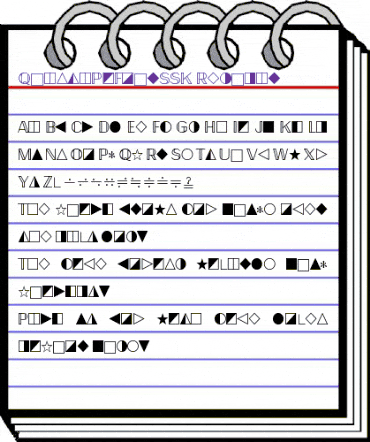 QuantaPiFourSSK Regular animated font preview