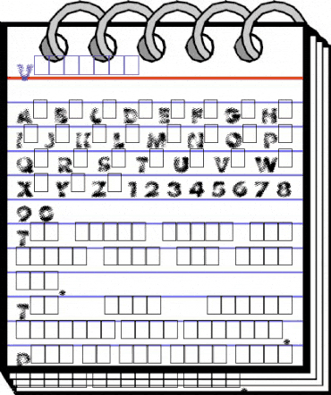 Vanished Regular animated font preview