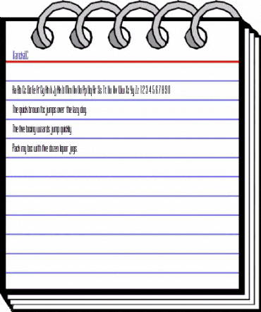 VarickaLC Regular animated font preview